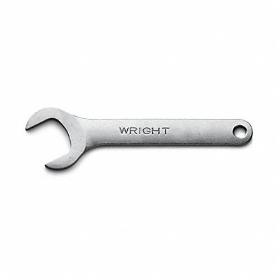 WRIGHT 1424 Open End Wrench 6 1/2 in L Satin Finish