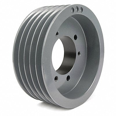 GRAINGER 605B V-Belt Pulley Cast Iron 6.35 O.D.