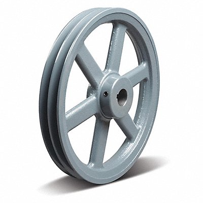 GRAINGER 2AK1041 V-Belt Pulley Cast Iron 10.25 O.D.