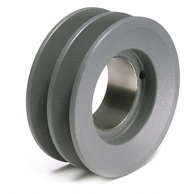 GRAINGER 2AK39 V-Belt Pulley Cast Iron 3.75 O.D.