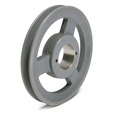 GRAINGER AK64 V-Belt Pulley Cast Iron 6.25 O.D.