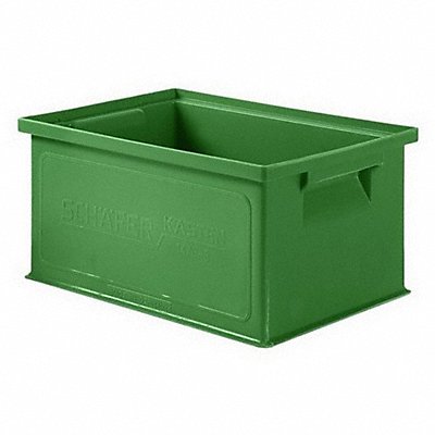 SSI SCHAEFER 1463130906GN1 Straight Wall Container Green Solid HDPE