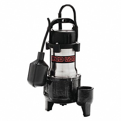 RED LION 14942782 Sump Pump 1 HP 5300 gph SS Tethered