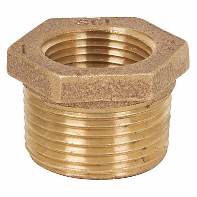SMITH-COOPER 4385002850 Hex Bushing 3/8x1/4 125 Brz Nl