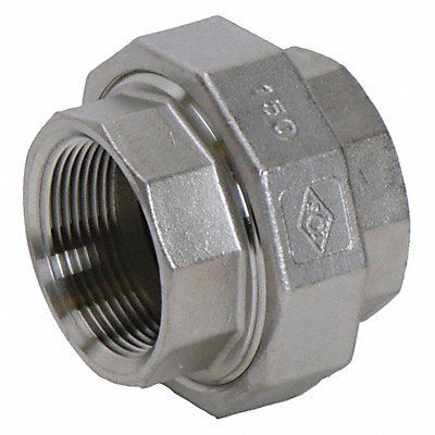 GRAINGER 4381033670 Union 1-1/2 150 304 Thrd Heavy
