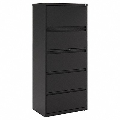 HIRSH 14980 Lateral File Cabinet Steel 67-5/8 in H