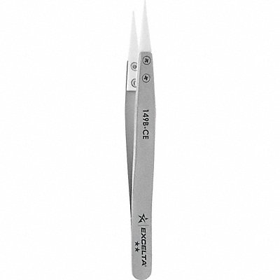 EXCELTA 149BCEET Tweezers - Straight .030 Tip - Ceramic