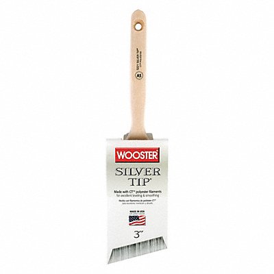 WOOSTER 52213 Brush 3 Angle Sash Polyester 2 15/16 L
