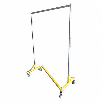 GRAINGER 14A059 Garment Rack 24x48x72 With Z-Base
