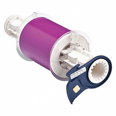 BRADY 13548 Tape Purple 50 ft L 4 in W