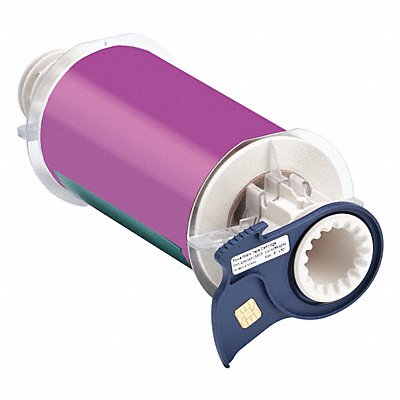 BRADY 13609 Tape Purple 50 ft L 6 in W