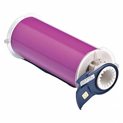 BRADY 13561 Tape Purple 50 ft L 8 in W