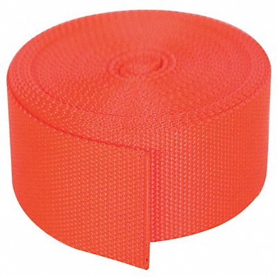 BULK-STRAP N15027OR G2358 Webbing Nylon 1 1/2 W Orange
