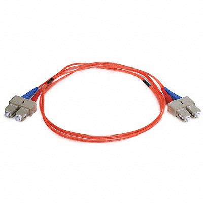 MONOPRICE 2611 Fiber Cord Duplex SC SC 1m Orange