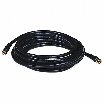 MONOPRICE 6314 Coaxial Cable RG-6 15 ft Black