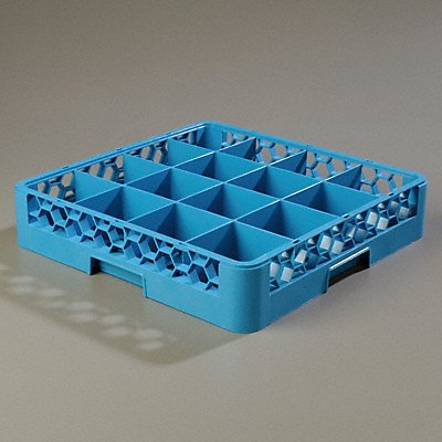 CARLISLE RG1614 Glass Rack 19.88 L Blue PK6