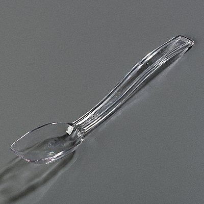 CARLISLE 446007 Serving Spoon 9 in L Clear PK12