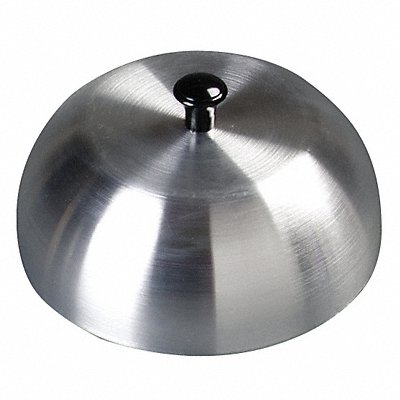 CARLISLE 60103 Burger Cover 6 in Dia Aluminum PK12