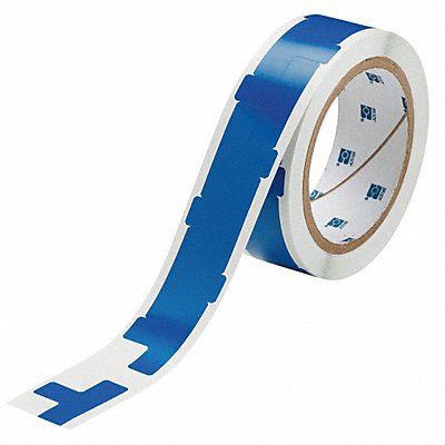 BRADY 121419 Floor Tape Blue 1 1/2 inx1 in T PK545