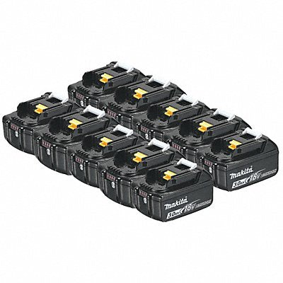 MAKITA BL1830B10 Battery Pack (10) 3.0 Ah Li-Ion PK10