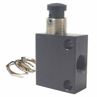 PNEUMADYNE INC C040105 Manual Air Control 3-Way 2-Position 1/8