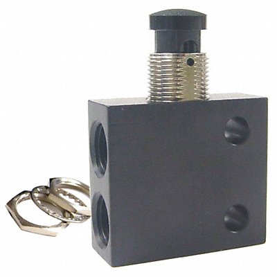 PNEUMADYNE INC C040405 Manual Air Control 3-Way 2-Position 1/8