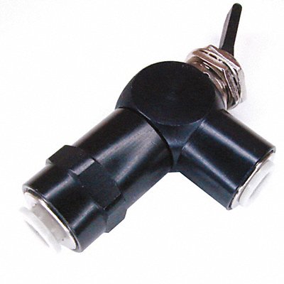 PNEUMADYNE INC H113066 Toggle Valve NC 1/4 In Push In