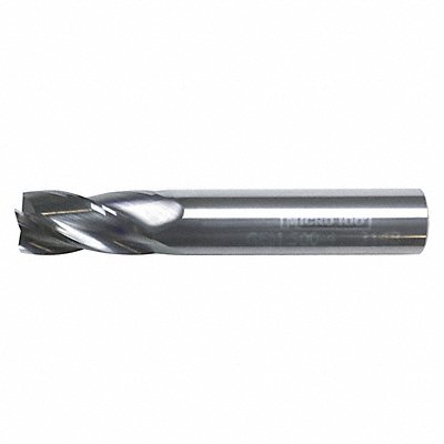 MICRO 100 GEM1564X Square End Mill Single End Carbide 5/32