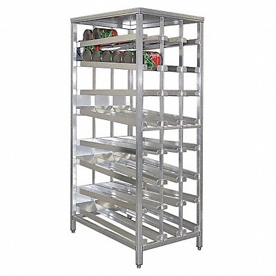 NEW AGE 97294 Can Rack 79 1/2 in H 8 Shelves