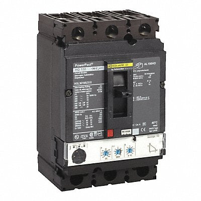 SQUARE D HGL36100U31X Circuit Breaker 100A 3P 600VAC HG