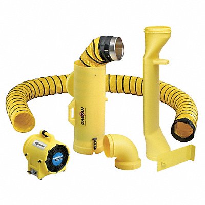 RAMFAN UB20MED Manhole Entry System 8 In 1/3 HP