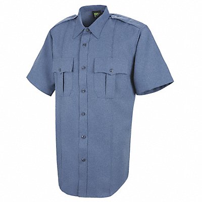 HORACE SMALL HS1231SS16 Sentry Shirt SS Blue Neck 16 in
