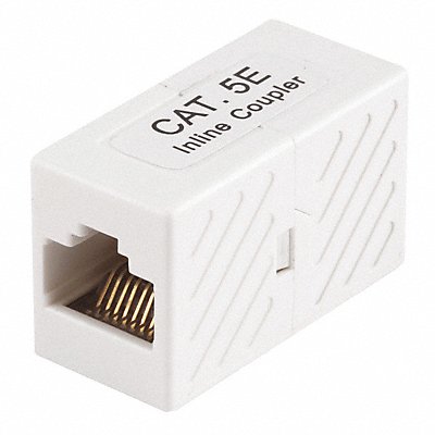 MONOPRICE 7284 Cat5e Inline Coupler White