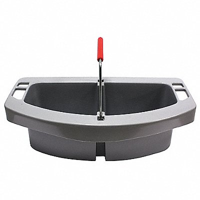 RUBBERMAID COMMERCIAL PRODUCTS FG264900Grey Caddy 16 in L Grey
