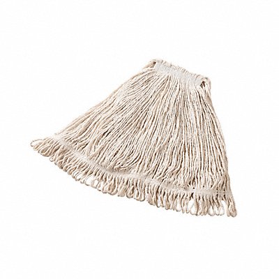 RUBBERMAID COMMERCIAL PRODUCTS FGD11306WH00 Wet Mop White Cotton PK6