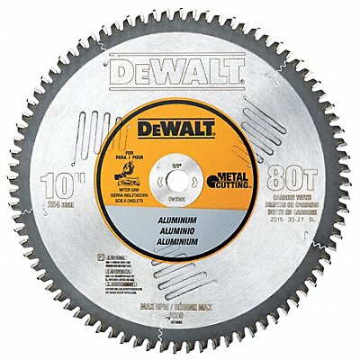 DEWALT DW7665 Circular Saw Blade 10 in Blade 80 Teeth