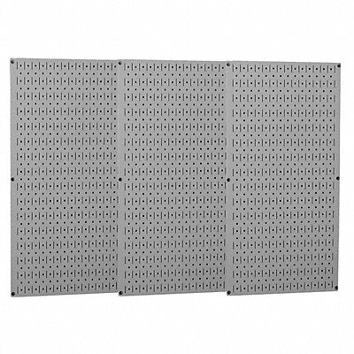 WALL CONTROL 35P3248GY G0361 Pgbrd Panel 3/4 x32 x48 in Crcl Slttd