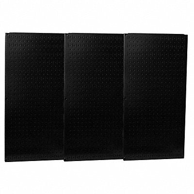 WALL CONTROL 35P3248BK G0361 Pgbrd Panel 3/4 x32 x48 in Crcl Slttd