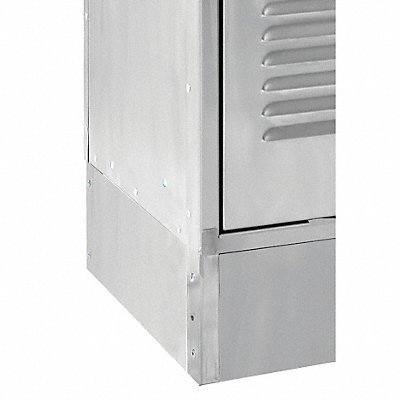 HALLOWELL KCSB18SS LockerSideBase Side SSteel 6 x1/16 x18