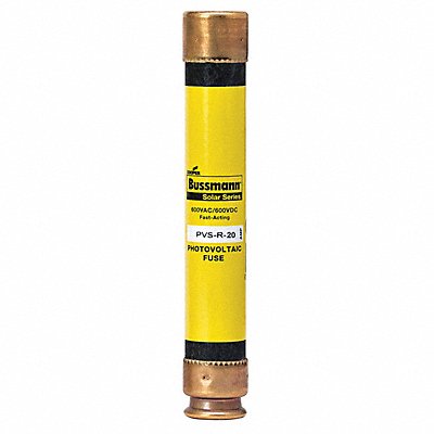 BUSSMANN PVSR20 Solar Fuse 20A PVS-R Series 600VDC