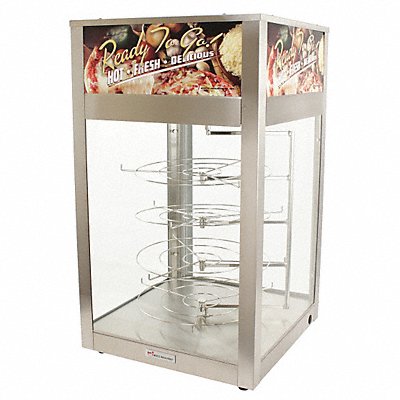 WISCO 00695D001 Humidified Heated Display Case 4 Shelf