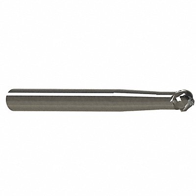 MICRO 100 SBMM040212 Ball End Mill Single End 4.00mm Carbide