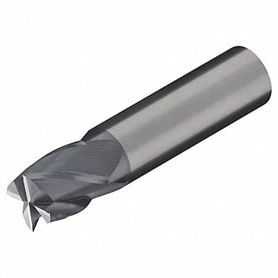 MICRO 100 SEM18702 Square End Mill Single End Carbide 3/16
