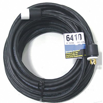 SOUTHWIRE 6410 Extension Cord 100ft 10Ga 30A SOW Blk