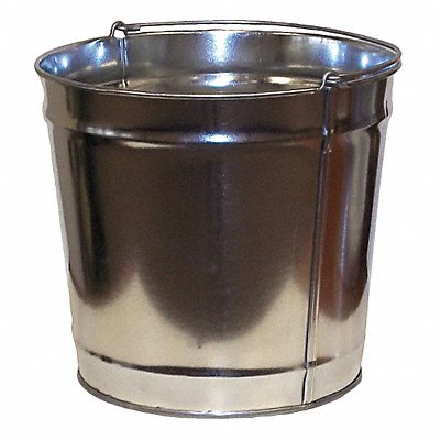JUSTRITE 26802 Cigarette Receptacle 4 gal Silver