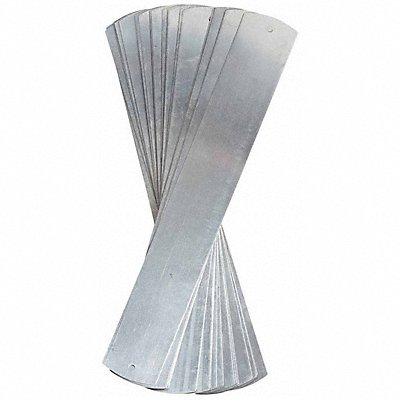 BRADY 97199 Aluminum Utility Panel 1-3/4 in H PK25