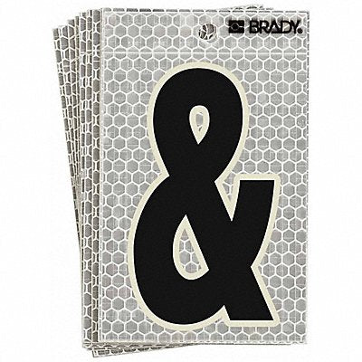 BRADY 3020 Reflective Symbol  6 in H PK10