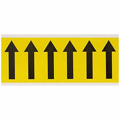 BRADY 3450ARO Numbers And Letters Arrow 3-1/2 in H