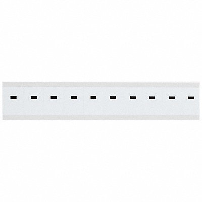 BRADY 9713DSH Numbers And Letters Dash 3/4In H PK10