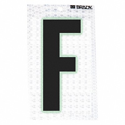 BRADY 3000F Ultra Reflective Letter F PK10